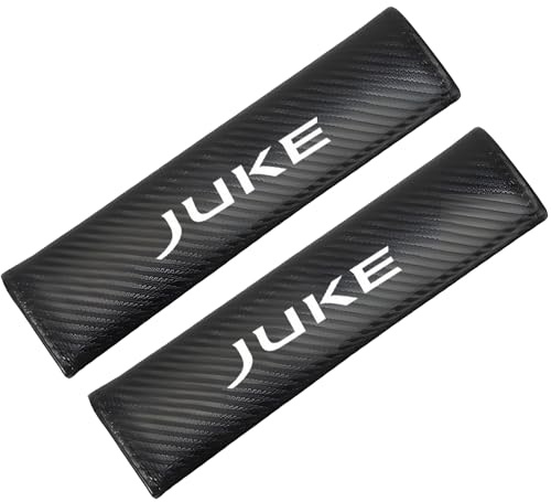 2 Pz Fibra Di Carbonio Cintura Di Sicurezza Cuscini Spalla Pad Per Nissan Juke Morbido Auto Cintura Di Sicurezza Coprire Cuscinetti Accessori Interni