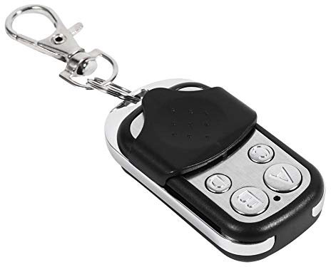 Delaman Télécommande 433 MHz (433,92 MHz) Télécommande universelle Clonage à distance Alarme sans fil pour porte de garage de voiture