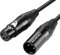 SHULIANCABLE XLR-Kabel, professionell, symmetrisch, männlich auf weiblich, Mikrofonkabel, kompatibel mit Mikrofon, Mischpult, Kamera, Verstärker, Phantomspeisung, Lautsprecher (5 m)