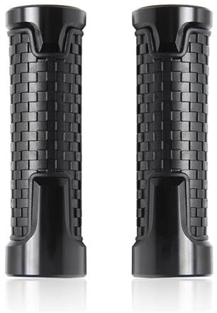 BGRVCKS Impugnatura Moto Accessori per Motociclette per TRANSALP XL 600 650 700 V XL700V XL650V Manopole per Manubrio Manopole per Moto (Nero)