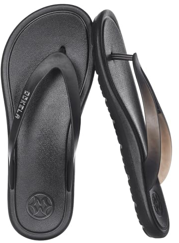 Eagsouni Chanclas Mujer Verano Ortopédicas | Sandalias de Playa y Piscina, Suela EVA, Antideslizante, Ligera
