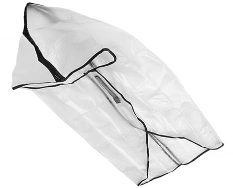 Tmboryuu Copertura impermeabile traslucida del sacchetto di golf della protezione del sacchetto di viaggio del carrello di golf del PVC della protezione della pioggia per la copertura del carrello del