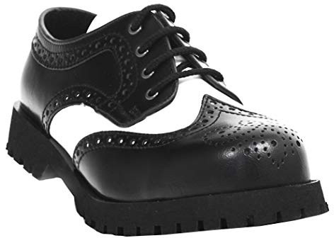 Boots & Braces - 4 trous - Budapest - Noir/blanc, noir/blanc, 38 EU