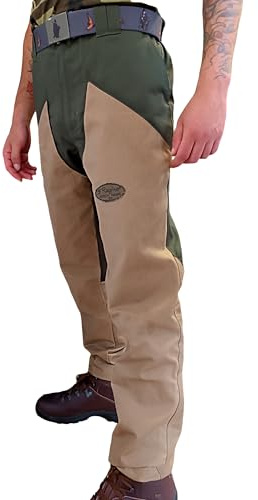 Fratelli ditalia Wachs-Hose aus Baumwolle, wasserdicht, Regen, Jagd, technische Socken, grün, 60