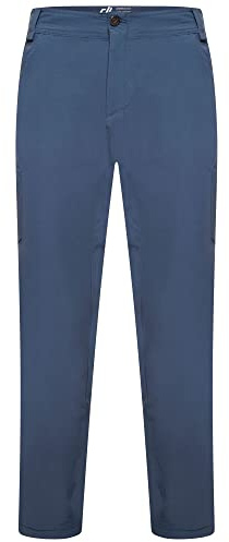 Dare 2b Mens Matched in Ii Water-Repellent Trousers with Zip and Multiple Pockets Pants, Orion Grey, 40W EU