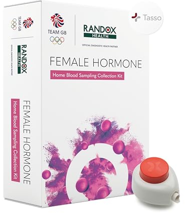 Female Hormone Test | Randox Health | Hormone Testing Kit for Women | Female Hormone Blood Test | Oestradiol, Progesterone, Prolactin | Personalised Health Report Included | Health Results in 2-3 Days