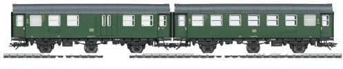 Märklin 43196 H0 Umbauwagen-Paar 2.Kl.+Gep. der DB