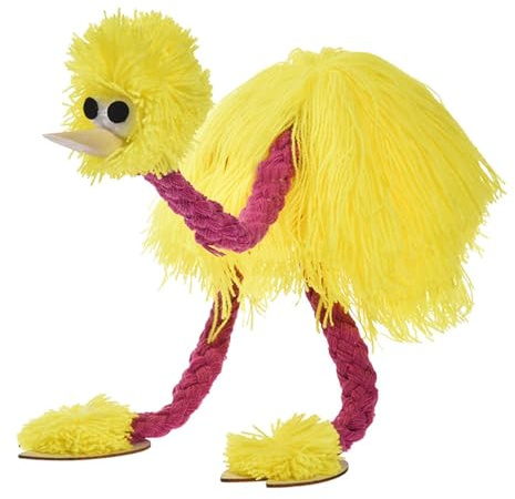 Gdiojnfg Ostrich Puppet On Strings Big, Ostrich Marinette Puppet, Marionette Puppet, Marionette Ostrich With Strings, Puppets String Doll, Realistic Cute Interactive Ostrich Puppet For Puppetry Party