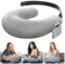 Kosker Cojín para Juegos & Lectura, Almohada de Lectura para Asiento, Almohada de Lectura para Juegos con Gran Reposa Rodillas Ergonómico, Cojín de Escritorio para iPad/Laptop - Gris