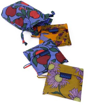 BAGGU Standard Set of 3 - Night Orchard