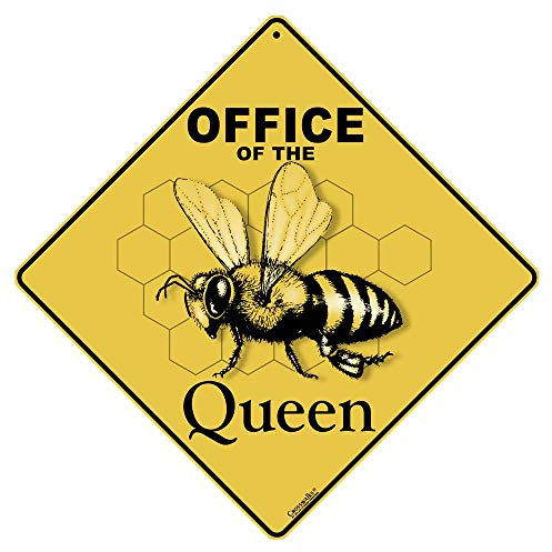 CROSSWALKS Office of Queen Crossing 12 X 12 Aluminum Sign (X207)