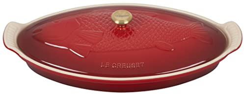 Le Creuset Le Creuset Auflaufform Fisch 'Kirschrot'