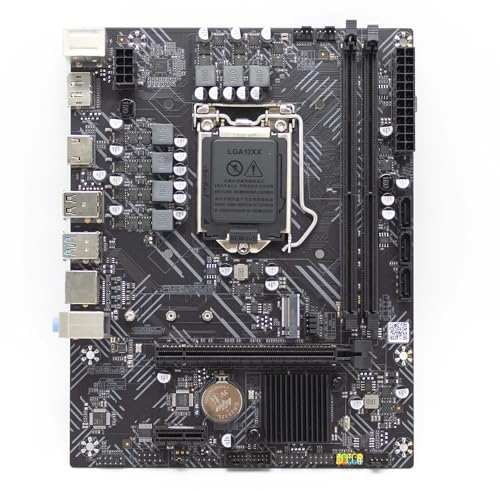 Simpletek - Micro Motherboard - ATX LGA 1200 H510 DDR4 M2 SATA PCIe NVMe Compatible with 10th Gen 11th Gen Processors | HDMI DisplayPort