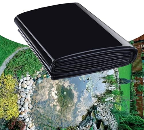 Ddasam Bache Bassin 4x4m, Liner Piscine Hors Sol, bache Bassin Exterieur, Liner de Bassin pour Bassin à Poissons, Piscine, à Membrane renforcée