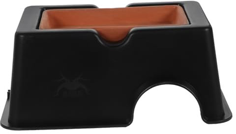 Toddmomy Schildkrötenversteck Reptilienhaus Aquariumhöhle Dekoratives Tierversteck Aus Keramik Für Reptilienlebensraum