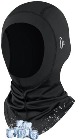 MELLIEX Sommer Sturmhaube für Herren und Damen, Kühlung Sturmmaske Atmungsaktiv Balaclava mit Brillenlöchern für Outdoor Sports Radfahren, Motorrad, Fahrrad
