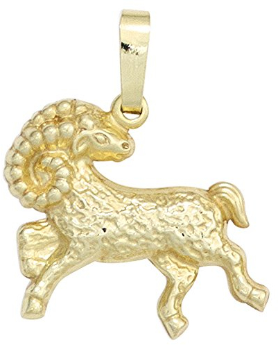 Jobo Anhänger Sternzeichen Widder 333 Gold Gelbgold Sternzeichenanhänger
