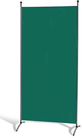 GRASEKAMP Qualität seit 1972 Stellwand 85 x 180 cm - Grün - Paravent Raumteiler Trennwand Sichtschutz