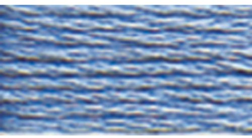DMC 117–1760, mouline randig bomull sex strand sticktwist gänga, medium LAVENDEL BLAU, 8,7-yard