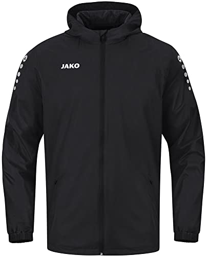 JAKO Unisex Allwetterjacke Team 2.0, schwarz, L