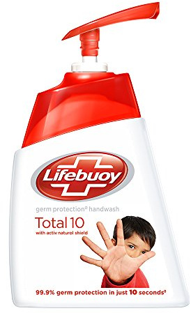 Lifebuoy Total 10 Hand Wash, 215 ml