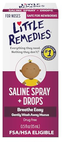 Little Remedies Noses Saline Spray/Drops, 15ml