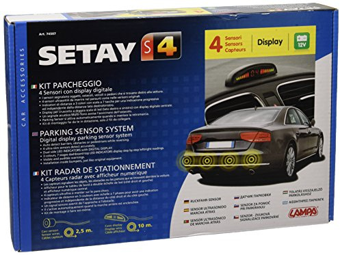 LAMPA 74507 Sistema di assistenza al parcheggio Anteriore e Posteriore Sensori di parcheggio
