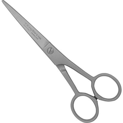 Forbici Professionali da Parrucchiere in Acciaio Inox con Custodia in PVC - Made in Italy (15 cm)