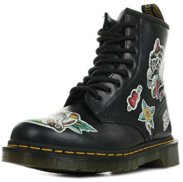 Dr. Martens 101 PW Smooth Unisex-Erwachsene Stiefel & Stiefeletten, Schwarz, 39 EU