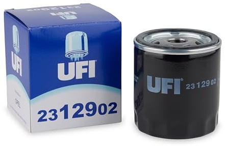 UFI Filters, Filtro de Aceite 23.129.02, Filtro de Aceite de Recambio, Apto para Coches, Apto para Modelos Bedford, Chevrolet EU, Daewoo, Holden AUS, Opel, Rover, Saab y Vauxhall