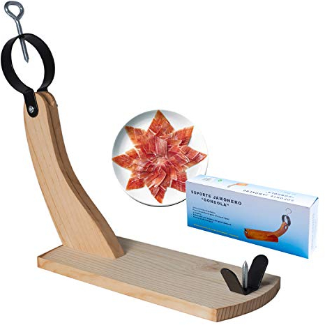 MORSA PORTA PROSCIUTTO PORTAPROSCIUTTO IN LEGNO MODELLO GONDOLA - NOVITA'