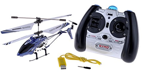 Syma S107G 3.5-Channel RC Hélicoptère avec Gyroscope (Bleu)