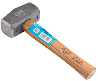 OX Pro Hickory Handle Club Hammer 4 lb