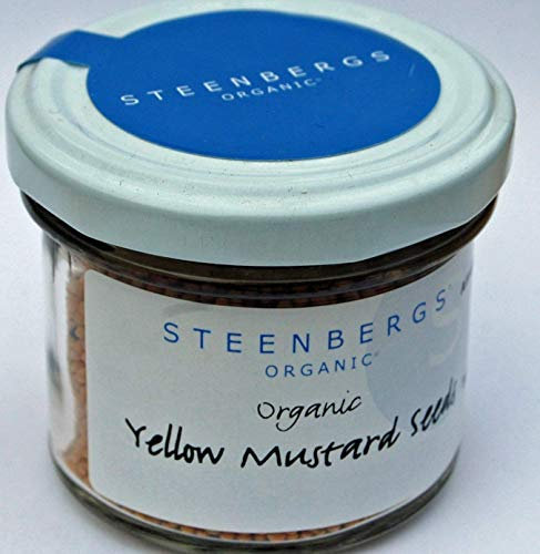 Steenbergs Organic Yellow Mustard Seed Standard Jar - 80g