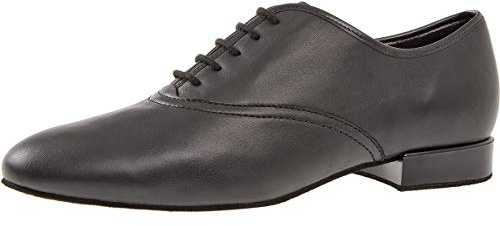 Diamant Hommes Chaussures de Danse 078-025-028 - Cuir Noir - Large - 2 cm Standard [UK 4,5]
