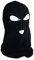 Mil-Tec Unisex Balaclava Sturmhaube, Schwarz, One Size
