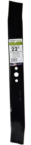 Maxpower 331731B Mulching Blade for 22 Inch Cut Poulan/Husqvarna/Craftsman Replaces 141114, 157101, 406713,532141114, 532406713, 531307214