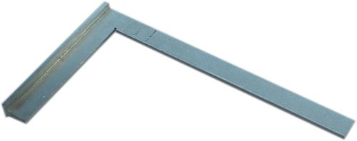 Haromac Équerre de butée, en acier galvanisé Fein poli, avec butée, 200 x 130 mm, profil 20 x 5 x 20 mm, 21020200