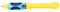Bleistift Griffix gelb L Stufe 2 inkl 3 Minen Blk