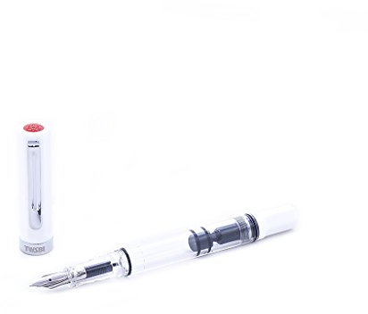 TWSBI eco white fountain pen fountain pen, demonstrator fountain pen piston/white.