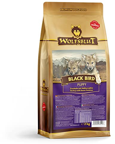 Wolfsblut - Black Bird Puppy - 2 kg - Truthahn - Trockenfutter - Hundefutter - Getreidefrei