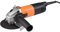 AEG - Meuleuse 125mm 800 Watts, vitesse 12 000 tr/min, Carter orientable & Poignée ergonomique - WS8-125S