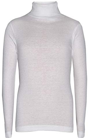 A2Z 4 Kids Girls Polo Neck T Shirt Ribbed Cotton Polo - Polo Neck White 2-3