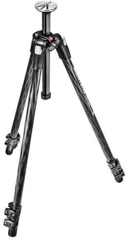 Manfrotto 290 Xtra Carbon Fiber 3-Section Tripod (MT290XTC3US) Black