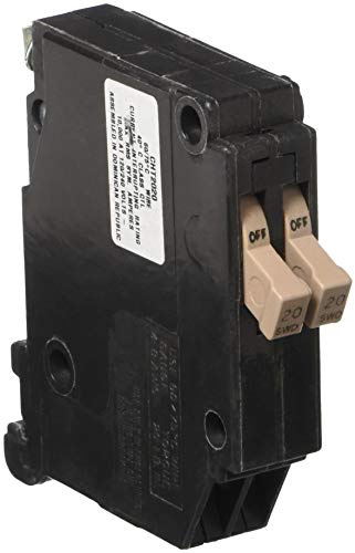 EATON GIDDS-606124 3/4, 120 Vac, 20 Amps 606124 Ch Series Single-Pole Twin Breaker