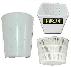 Homestead Cheese Making Moulds for Soft Cheese - Set of 3