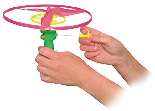 Paul Günther 1682 - Jeu d'hélice Twirly, Jeu aérien pour Enfants à partir de 4 Ans, diamètre du Rotor env. 19 cm, Jeu idéal pour Enfants et Adultes