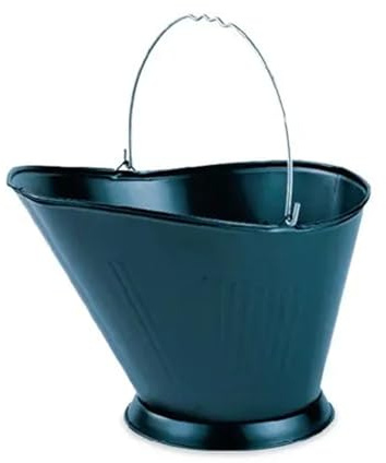 Panacea Products Blk Fireplace Coal Hod, No Size, Black