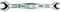 RDGTOOLS Wera 003760 Joker Double Open Ended Spanner Metric 10mm and 13mm