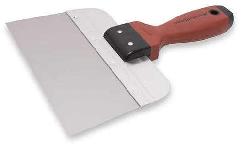 Espátula plana Marshalltown, mango Durasoft, acero inoxidable, dimensiones: 152x76 mm